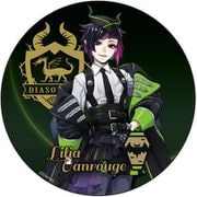 ディズニー ツイステッドワンダーランド キャラコースター リリア・ヴァンルージュ [キャラクターグッズ]
