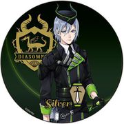 ディズニー ツイステッドワンダーランド キャラコースター シルバー [キャラクターグッズ]