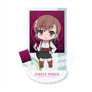 とある科学の超電磁砲T アクリルスタンド インディアンポーカー スカウト待ち美琴 [キャラクターグッズ]