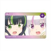痛いのは嫌なので防御力に極振りしたいと思います。 ICカードステッカー マイ＆ユイ [キャラクターグッズ]