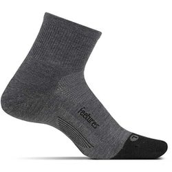 メリノテンクッションクウォーター MERINO10 CUSHION QUARTER 5044070 Gray Sサイズ(21.5-23.5cm) [ランニングウェア ソックス]