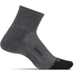 メリノテンクッションクウォーター MERINO10 CUSHION QUARTER 5044070 Gray Mサイズ(24-26cm) [ランニングウェア ソックス]