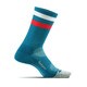 エリートライトクッションミニクルー ELITE LIGHT CUSHION MINI CREW 5044040 25Digital Teal HighTop Stripe Lサイズ(26.5-29cm) [ランニングウェア ソックス]