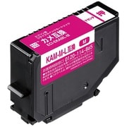 互換リサイクルインクカートリッジ エプソン カメ KAM-M-L マゼンタ(染料) ECI-EKAML-M