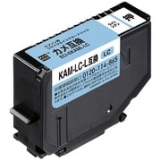 互換リサイクルインクカートリッジ エプソン カメ KAM-LC-L ライトシアン(染料) ECI-EKAML-LC