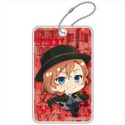 文豪ストレイドッグス ぽぷきゃら ABSパスケース タイポグラフィアート 中原中也（ノーマル） [キャラクターグッズ]