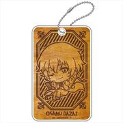 文豪ストレイドッグス ぽぷきゃら ABSパスケース 焼き印アート 太宰治（ノーマル） [キャラクターグッズ]