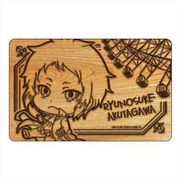 文豪ストレイドッグス ぽぷきゃら ICカードステッカー 焼き印アート 芥川龍之介 [キャラクターグッズ]