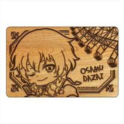 文豪ストレイドッグス ぽぷきゃら ICカードステッカー 焼き印アート 太宰治（ノーマル） [キャラクターグッズ]