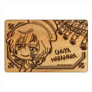 文豪ストレイドッグス ぽぷきゃら ICカードステッカー 焼き印アート 中原中也（汚濁） [キャラクターグッズ]