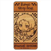 文豪ストレイドッグス ぽぷきゃら ドミテリア 焼き印アート 芥川龍之介 [キャラクターグッズ]