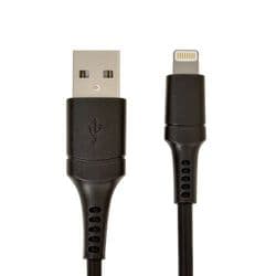 USB Type-A to Lightningケーブル 充電・通信 MFi認証 2.4A 2m ブラック R20CAAL2A02BK