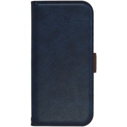 5894F42ABO [らくらくスマートフォン F-42A 用 薄型手帳ケース サイドマグネット NV×DBR]