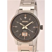 セイコー クォーツ メンズ BK メタルバンド SS IPベゼル 100M D 42mm SUR285P1