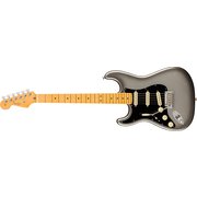 American Professional II Stratocaster Left-Hand Maple Fingerboard Mercury