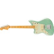 American Professional II Jazzmaster Left-Hand Maple Fingerboard Mystic Surf Green
