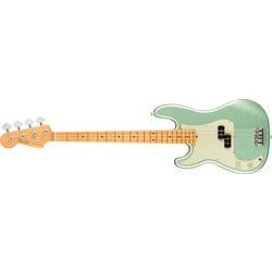 American Professional II Precision Bass Left-Hand Maple Fingerboard Mystic Surf Green