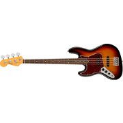 American Professional II Jazz Bass Left-Hand Rosewood Fingerboard 3-Color Sunburst
