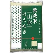 無洗米 山形県産 はえぬき 5kg 令和6年産