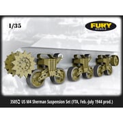 FM35050 WWII 米陸軍M4シャーマン戦車サスペンションセット FTA製1944年2月～7月生産型 ズベズダ用 [1/35スケール レジン製ディティールアップパーツ]