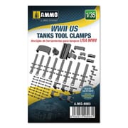 AMO-8083 WW.II米軍戦車用工具クランプ [1/35スケール レジン製ディティールアップパーツ]