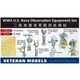 VTMW20006 米海軍 WW.II 観測装置セット [1/200スケール 艦船用レジン製ディティールアップパーツ]