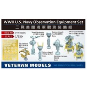 VTMW35006 米海軍 WW.II 観測装置セット [1/350スケール 艦船用レジン製ディティールアップパーツ]