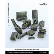 MAC24 現用 独/NATO ドイツ連邦軍 MG3用弾薬箱 [1/35スケール レジン製パーツ]