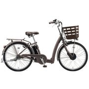 電動アシスト自転車 RAKUTTO（ラクット） 24型 内装3段変速 M.Xアンバーブラウン RK4B41 3P178E0
