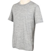 BASE TEE 140 SNM003820pa M グレーメランジ Sサイズ [アウトドア カットソー メンズ]