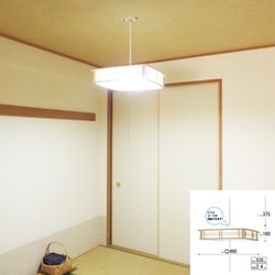 ヨドバシ.com - 瀧住電機 TAKIZUMI RVR80102 [LED和風ペンダント 8畳用