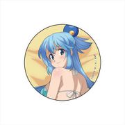 この素晴らしい世界に祝福を！紅伝説 描き下ろし 缶バッジ アクア [キャラクターグッズ]