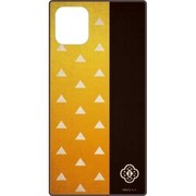 KMY-29C [iPhone 12/iPhone 12 Pro 用 スクエアガラスケース 鬼滅の刃 我妻善逸]