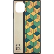 KMY-35D [iPhone 11/iPhone XR 用 スクエアガラスケース 鬼滅の刃 錆兎]