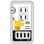 USBポート ACタップ ポケットモンスター ピカチュウ B POKE-682B