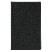 2021年 ダイアリー 12月始まり マンスリー ポケットサイズ ノート LEATHER ブラック DM2-L-02