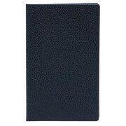 2021年 ダイアリー 12月始まり マンスリー ポケットサイズ ノート LEATHER ブルー DM2-L-04