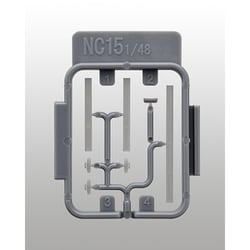 NC15 現用機用バックミラー・パネルライトセット [1/48スケール プラモデル]