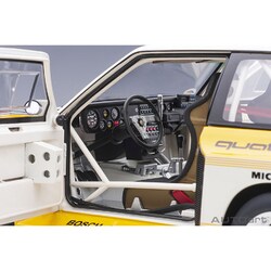 SALEお買い得AUTO art 88503 1/18 アウディ スポーツクワトロ S1 WRC 1985 #5 （ロール／ガイストドルファー） サンレモ・ラリー優勝 レーシングカー