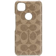 Google Pixel 4a 用 Coach Slim Wrap Case Signature C Khaki CGG-001-SCKHK-SB