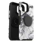 iPhone 12 mini 用 ケース OB-Otter + Pop Symmetry Graphics WHITE MARBLE 77-65390