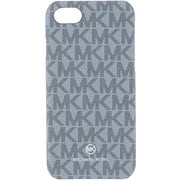 MKSIPBAWPIPSE20 [iPhone SE（第2世代） 4.7インチ用ケース MICHAEL KORS-SLIM WRAP SIGNATURE Pale Blue Admiral]