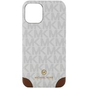 MK2NBGWWPIP2054 [iPhone 12 mini 用 ケース MICHAEL KORS - SLIM WRAP 2 TONE Bright White]