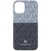 MK2NPAAWPIP2054 [iPhone 12 mini 用 ケース MICHAEL KORS - SLIM WRAP 2 TONE Pale Blue Admiral / Admiral]
