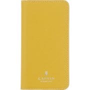 LCSFYLWFLIP2054 [iPhone 12 mini 用 ケース LANVIN COLLECTION - FOLIO CASE SAFFIANO Yellow]