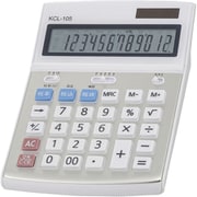 大型電卓 税率切り替え 12桁 KCL-105