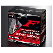 F301HLB [ヘッドライト用LEDバルブ（ドライバーユニット一体・オールインワンモデル） 6500K 12V/24V 28W 5000lm H11 車検対応 2個入り]