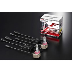 F151HLB [ヘッドライト用LEDバルブ（ドライバーユニット別体タイプ） 6500K 12V/24V 27W 4600lm HB3/HB4 車検対応 2個入り]