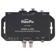 VideoPro HDMI to SDIコンバーター アップ・ダウンコンバート/フレームレート 変換/アナログオーディオ混合対応モデル VPC-HS2EA