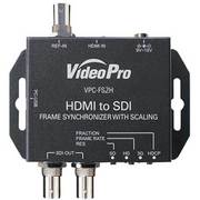 VideoPro HDMI to SDIコンバーター アップ・ダウンコンバート/フレームレート変換/フレームシンクロナイザ内蔵/外部同期デイジーチェーン接続対応モデル VPC-FS2H